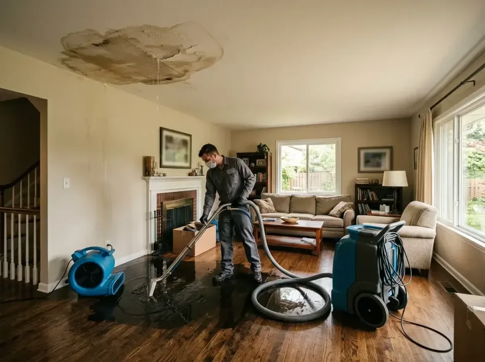 attic-pipe-burst-ceiling-drip-008 — frequently asked questions, Water Damage Restoration & Carpet Care in Oregon, WI